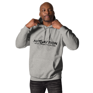 Premium Automation Hoodie (Dark Logo Version)