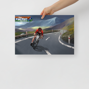 The Cyclist "Downhill" Official Game Art Poster