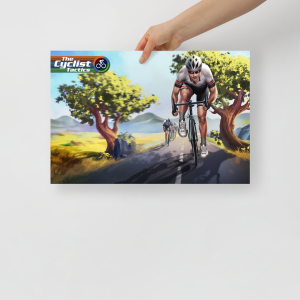 The Cyclist "Getting Ahead" Official Game Art Poster