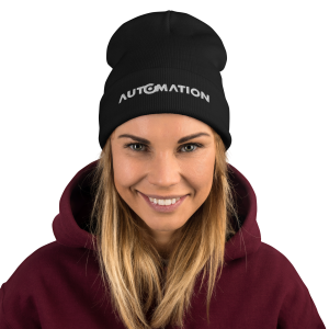 Automation Embroidered Beanie