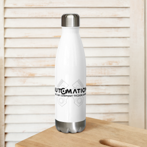 Automation Stainless Steel Water Bottle (Dark Logo Version)