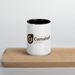 Camshaft White Ceramic Mug