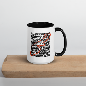 Test Track Ceramic Mug - White